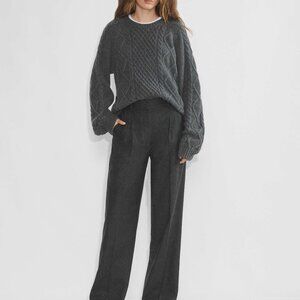 Aritzia Effortless Pant - Light Brown Size 8